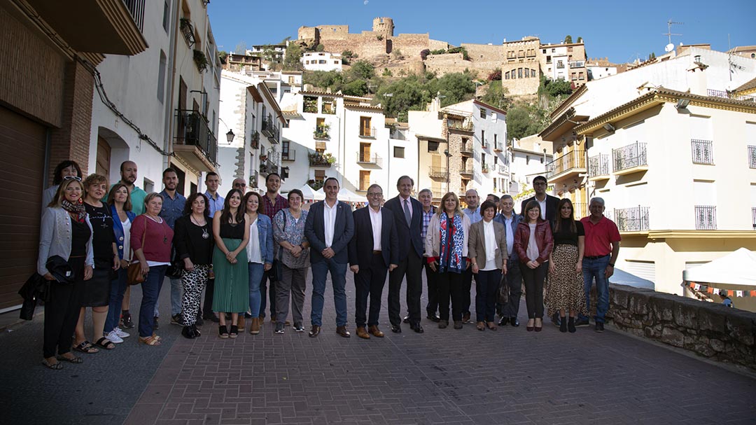 Morella participa en l’Assemblea regional de Los Pueblos Más Bonitos de España a Vilafamés