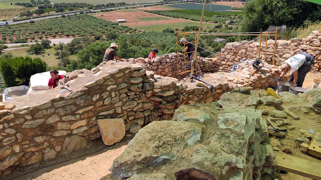 Comencen les obres de restauració i revalorització al Puig de la Nau