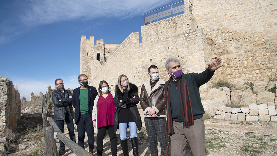 José Martí apunta als fons europeus per a impulsar el castell com a reclam turístic