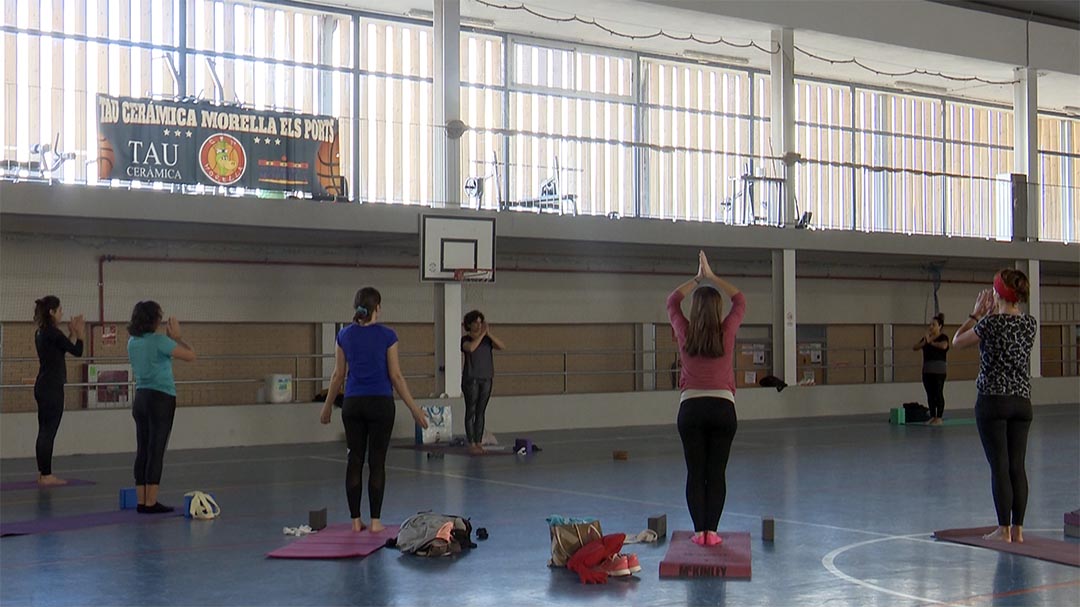 El ioga solidari aportarà 200 euros per als afectats pel volcà