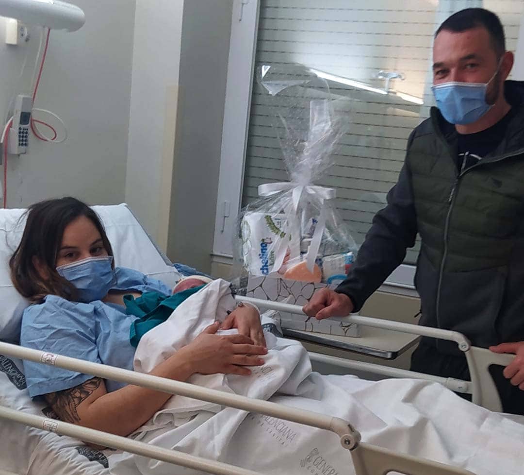 Ibai, el primer xiquet de l’any a l’Hospital de Vinaròs