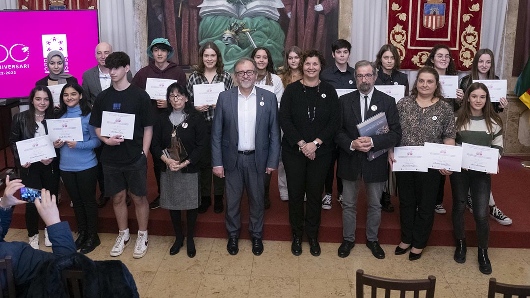 La Diputació de Castelló lliura els premis de la XII edició del concurs contra la violència masclista