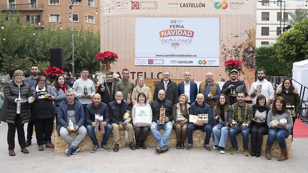 El Mercat de Nadal de Castelló s’omple de productes típics de la província
