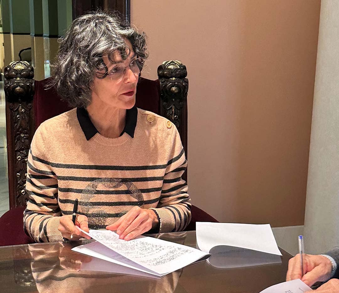 María Jesús López Tena ja és la nova notari de Vilafranca