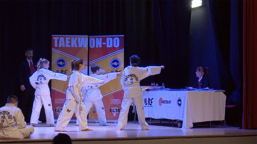 Joves dels Ports posen a prova el seu nivell de Taekwondo