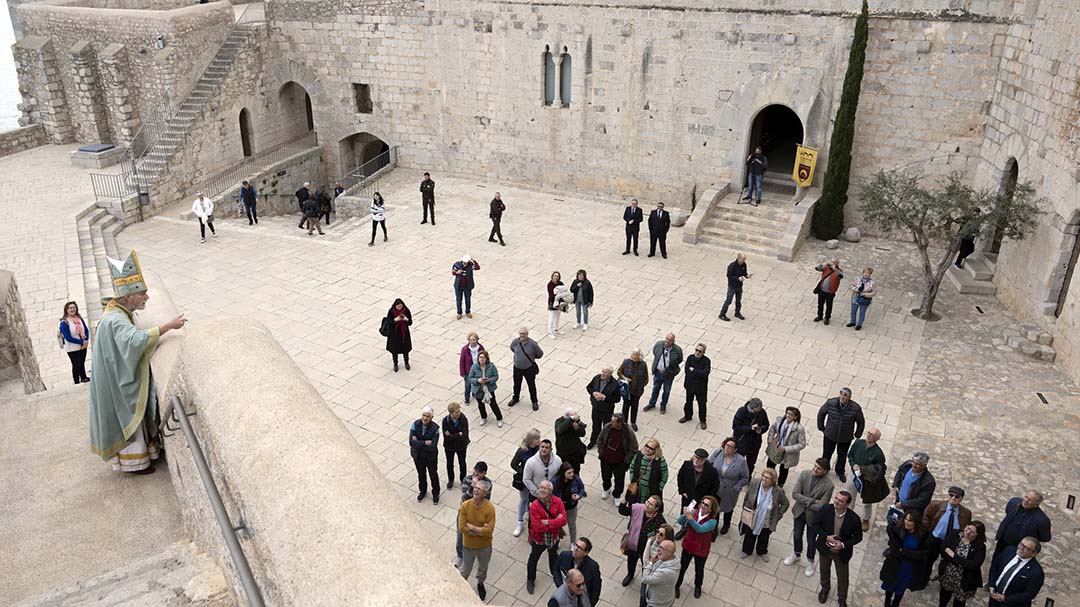 El Castell de Peníscola registra el millor mes d’abril de la seua història